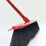 Stiff Bristles Floor Scrubbing Brush With Long Handle 48in Indoor Outdoor Broom