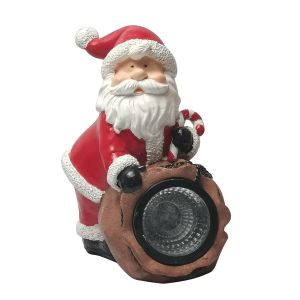 China Polycrystalline Silicon Panel Solar Powered Resin LED Lawn Light Chistmas on sale