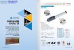 Swing Gate Operator Motorized Actuator