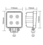 40W Jeep LED Work Light