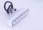 12V 18W Dual Color LED Spreader Lights / Boat Lights Stainless Steel Bracket
