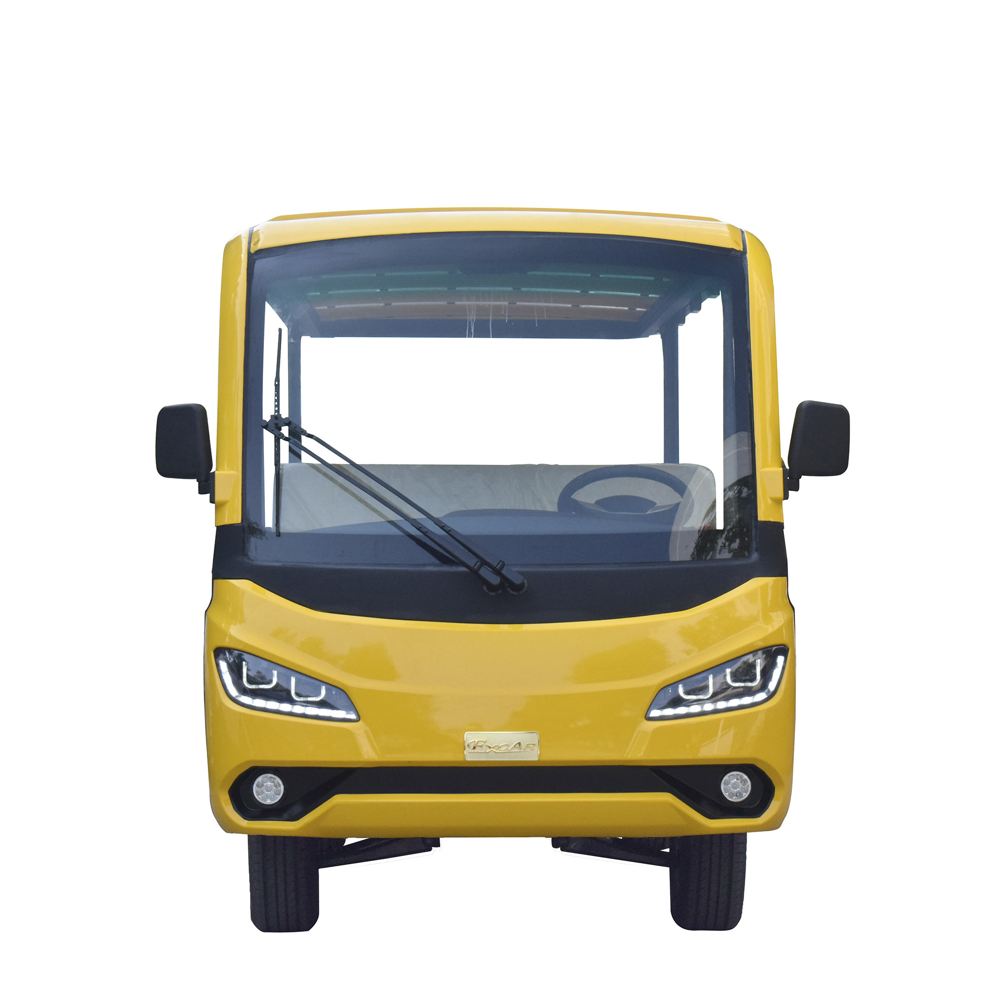 14 Passenger Excursion Electric Sightseeing Shuttle Bus With 72V Lithium Battery