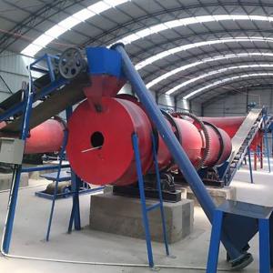 China Livestock Manure Organic Fertilizer Production Line 380V organic fertilizer production line factory