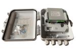 SC 1x8 PLC Fiber Optic Splitter Box IP65 12Cores Wall Mounted