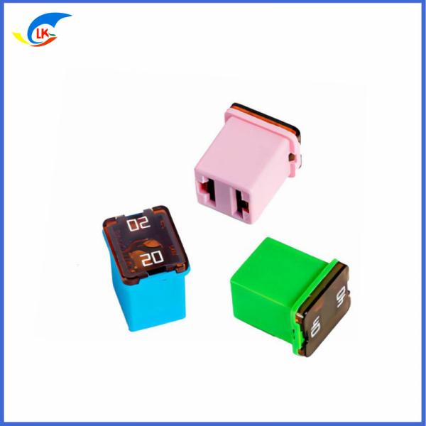 32V Slow Blow Plug In Tubular Fuse Car Square Fuse Box 20A 25A 30A 40A 50A 60A