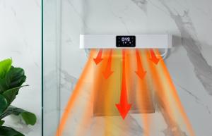 China Heated Towel Warmer Rack Wall Mounted Electric For Bathroom factory