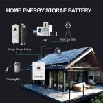 20kw 10kw 5kwh Lifepo4 Solar Energy Storage Cabinet With Inverter And BMS
