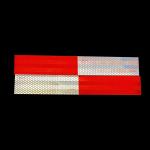 Red White DOT-C2 Approved Reflective Safety Tape Self Adhesive For Truck