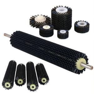 China RITONG Custom Industrial Brushes Conveyor Cleaning Cylinder Brushes factory