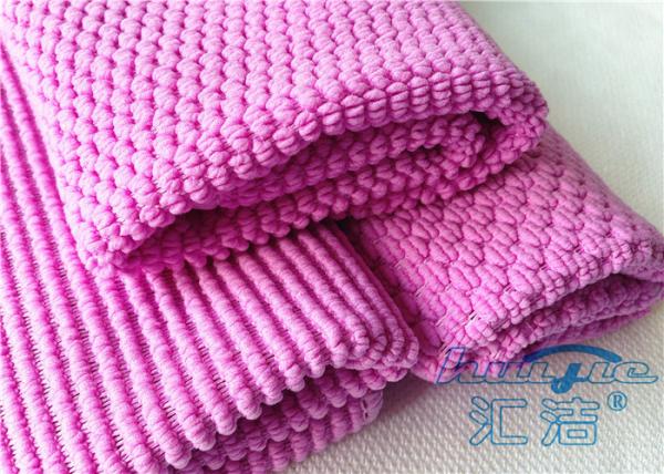 Pink Super Absorbent Cleaning Microfiber Cloth 16" x 16" , Microfiber Cleaning