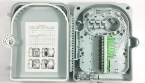 China Waterproof ABS PC FTTH 24 Port Fiber Optic Terminal factory