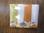 cotton fabric baby wash cloth, wash cloth factory
