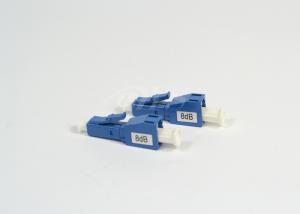 China Singlemode LC 8dB Optical Attenuator Male to Female LC / UPC 1240nm - 1620nm factory
