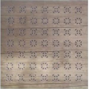 Perforated suspended Plaster Gypsum Ceiling Board Calcium Silicate Composite