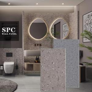 China SPC Wall Panel Bathroom Home Decor Wall Tiles Shower Seamless Splicing Interior Wall Board factory