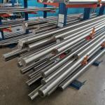 99.95% bright surface titanium bar GR2/Gr5/Gr9 diameter 50mm