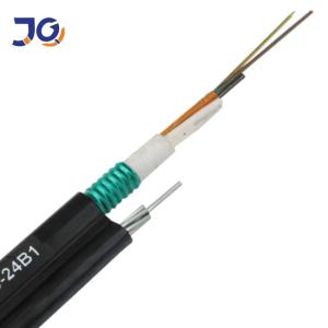 China 6 / 24 Core Single Mode Central Loose Tube GYTC8S Corrugated Tape For Fiber Optic Cable Outdoor factory