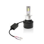 Car headlights H3 6500K 12-36V LED head light Bulb product system And the 3000LM