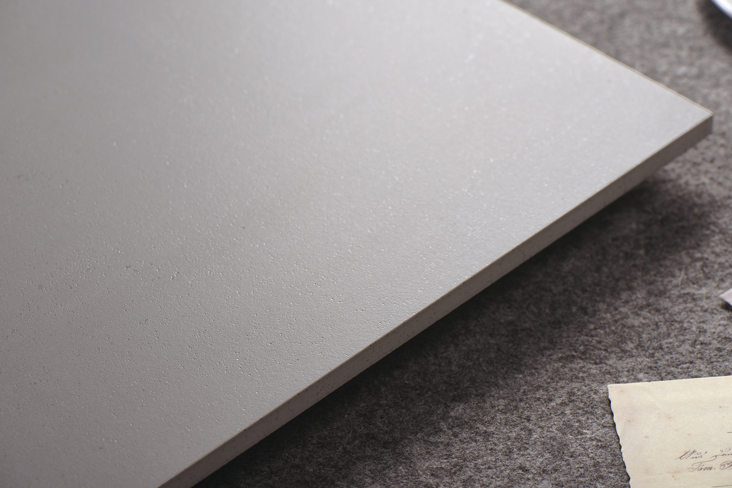 Starry Glaze 600x1200mm Textured Porcelain Floor Tile For Office Grade AAA Gray