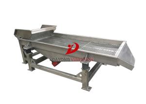 China All Stainless Steel Design Sifting Drilling Mud Straight Linear Vibrating Screen factory