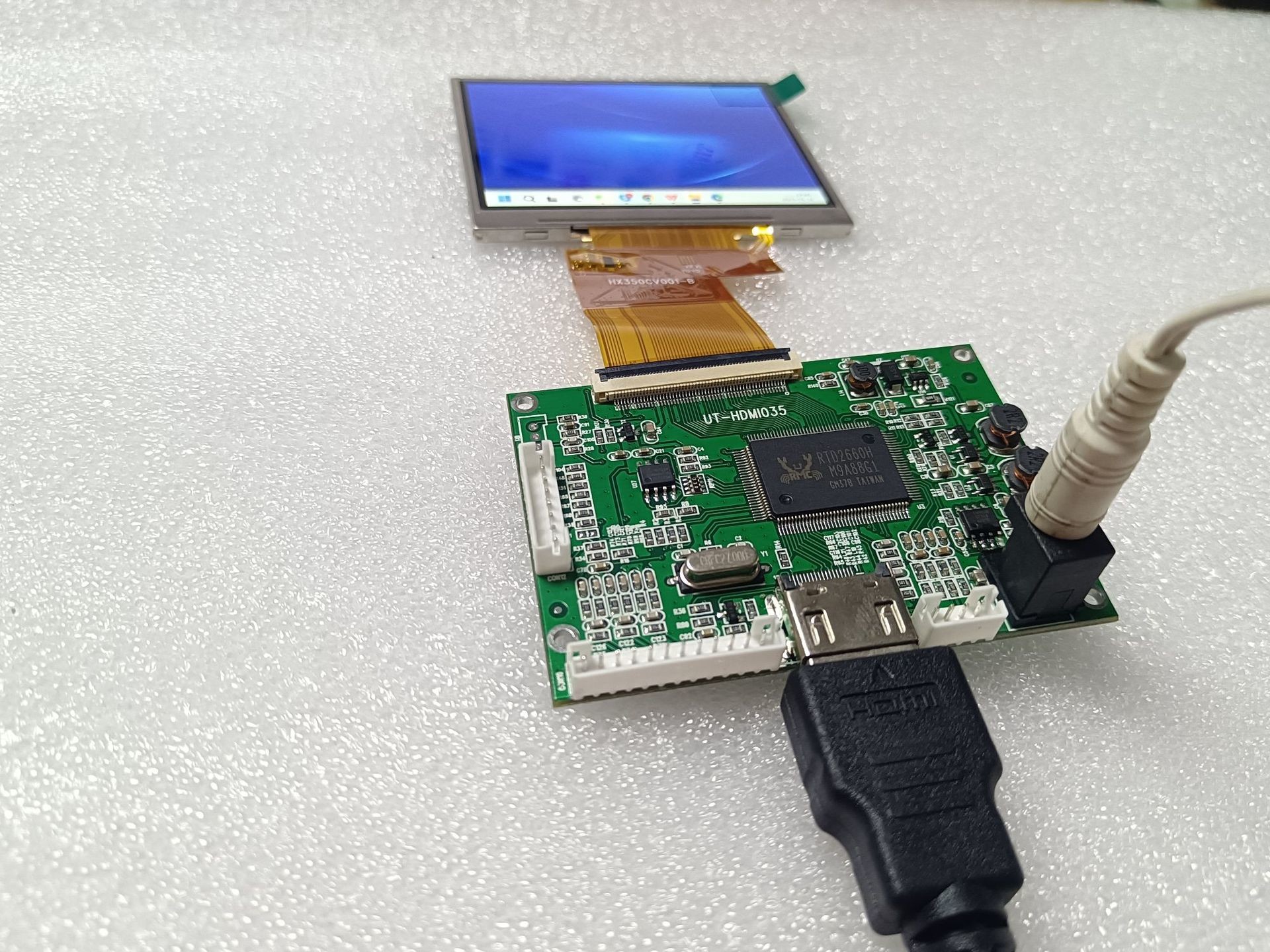 3.5 Inch TFT Display Module, 640x480 Resolution, 54 Pins RGB Interface Brightness 480C/D