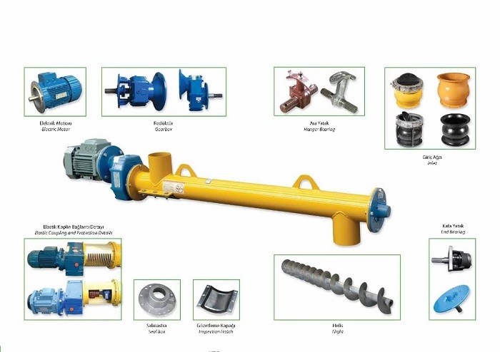 cement screw conveyor