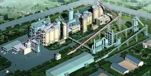 China 90tph Dry Type OPC Cement Clinker Grinding Plant factory