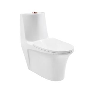 China 0.85GPF Elongated One Piece Toilets Seat Included Single Flush factory