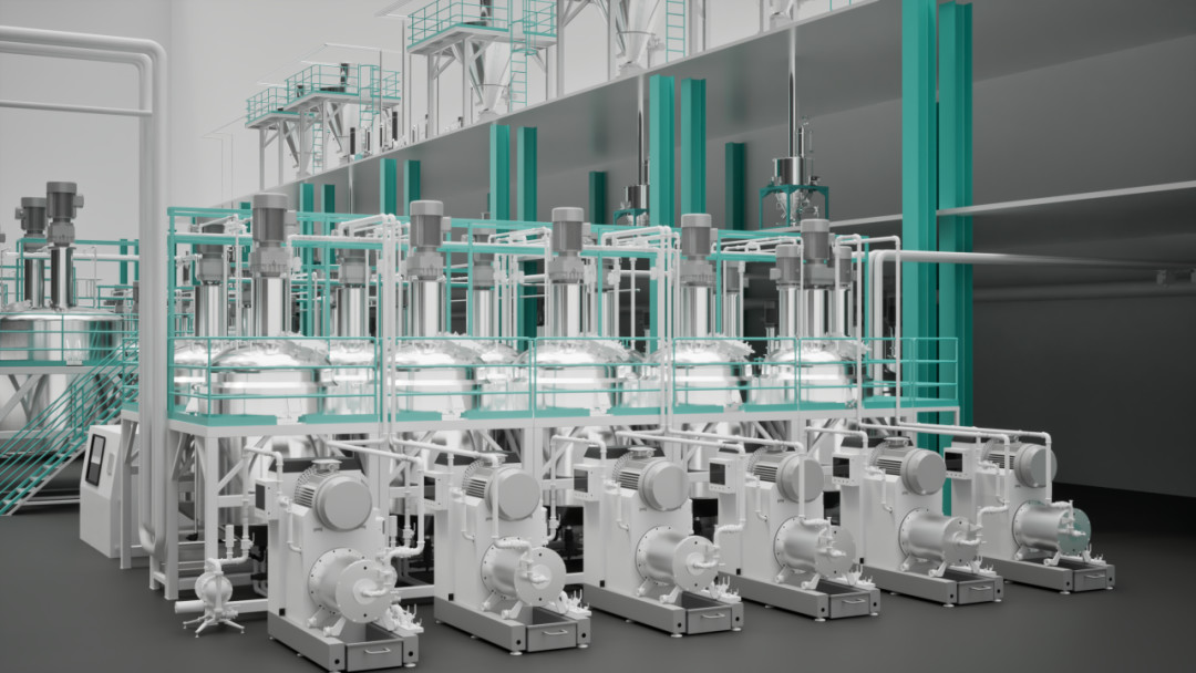 Compact Structure Wet Grinding Bead Mill for Paint Centrifugal Processing Method