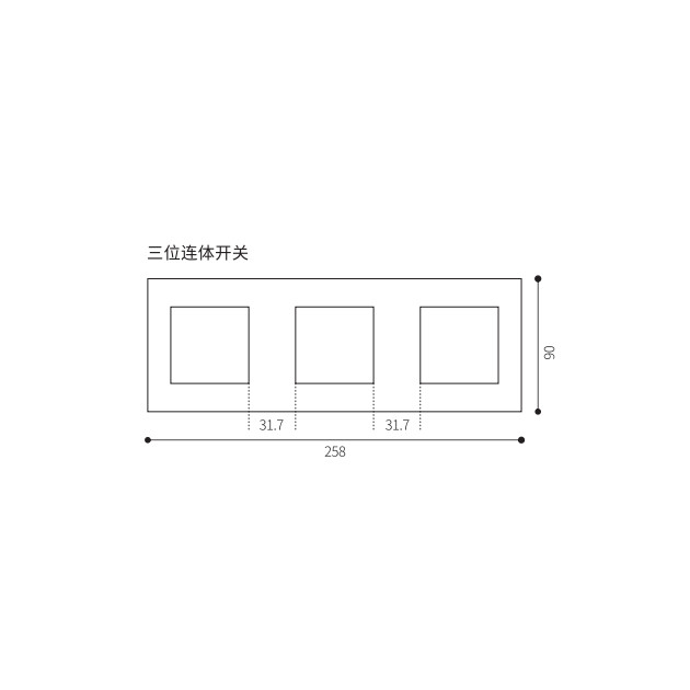New Design Bedroom Socket And Switch Button
