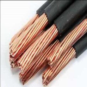 China UL Cable ROHS PVC Double Insulation 7AWG 600V UL1283 105℃ Electrical Wire in Black color factory