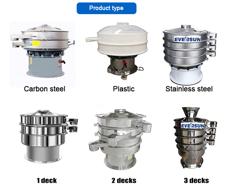 Customized XZS Vibrating Sieve Sifting Machine Separator For Fine Powder