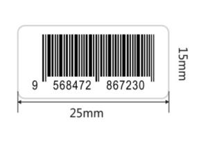 China PET Mini Cosmetic RFID Label Tags For Beauty Bottles EPC 128 Bits Memory factory