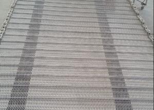 China Food Processing Spiral Mesh Belt Food Grade Stainless Steel Wire factory