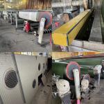 4500kg/24hours Used Plastic Drawing Machine Polypropylene Flat Yarn Tape