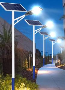 China Solar LED Street Lights, Working Temp:-20℃~+50℃, Color Temp: 6000K factory