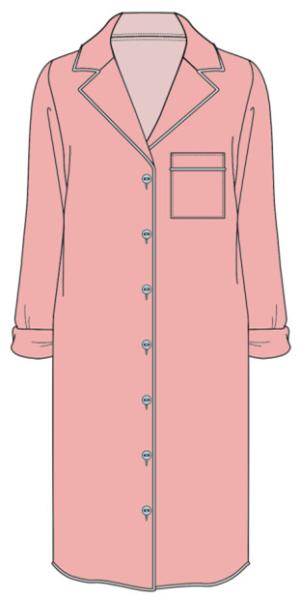 Breathable Ladies Viscose Pyjamas / Womens Modal Robe Dress Anti Shrink