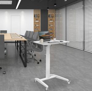 China Home Office Furniture Pneumatic Height Adjustable Wooden Study Table for Kids' Desk factory