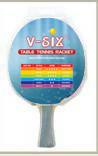 V-SIX 3 Star Table Tennis Bats 5 Layers Poplar Plywood Color Handle For