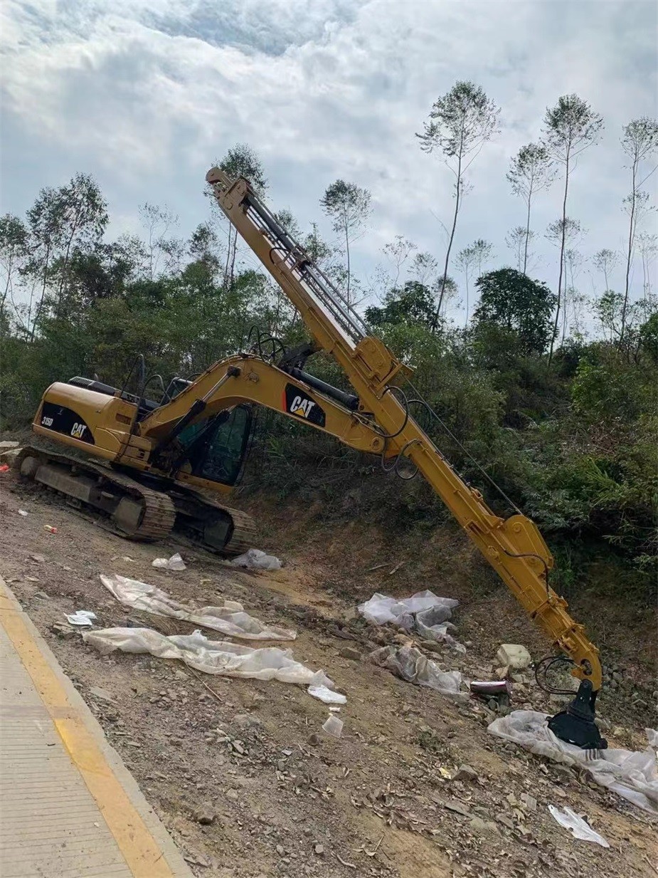 CAT315 Sturdy Excavator Telescopic Boom 25m Long Reach Heavy Duty