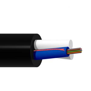 China G657A2 G652D OEM ASU Outdoor Fiber Optic Cables 6 Cores 12 Cores 24 Cores ANATEL Certificate Aerial Fiber Cable factory