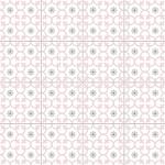 Durable 250x250mm Pink Flower Ceramic Rustic Tile And Non-Slip Wall Tiles For