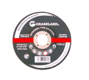 China Grassland 125X6mm Stainless Steel Grinding Cut Off Wheels factory