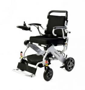 China 2018 newest FDA CE light weight folding aluminum power wheelchair with lithium battery from chinese supper manufactory factory