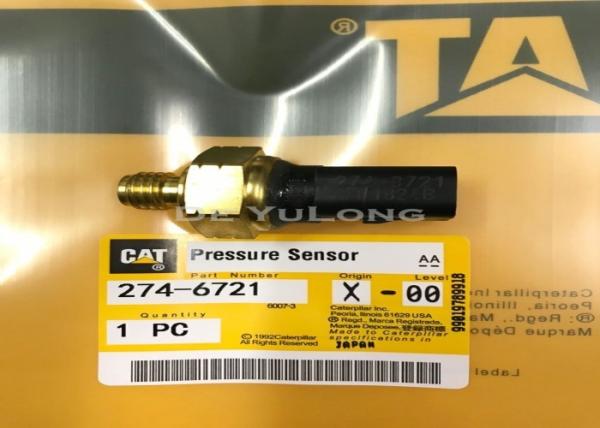 Genuine Excavator E320D E312D Oil Pressure Sensor 2746721 For Engine C6.4 274