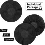 Non Woven Earphone Cover Black / White /Blue Nonwoven Disposable Hygienic