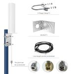 Maximum Power Input 10W 3G 4G LTE Wi-Fi Universal Fixed Mount Directional