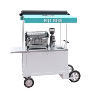 China Commercial Coffee Scooter Cart Pure Steel Body Convenient For Load And Transport factory