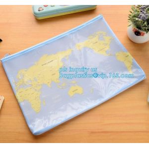 PVC slider promotional packaging bag, pe zipper bag/zipper document bag/zipper