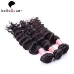 Unprocessed 6A+ Virgin Burmese Remy Hair Weave Natural Black Curly